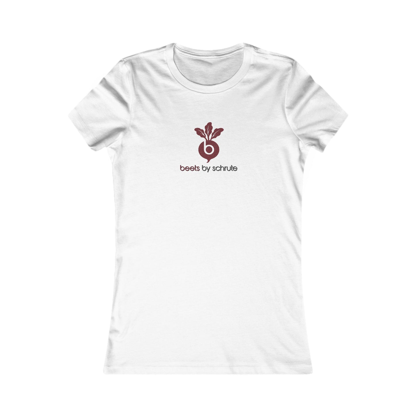 Beets by Schrute Parody Brand — The Office Retro Women's Tee (Light)
