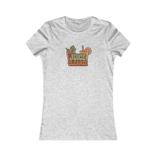 Juice Cleanse Liquid Diet — Boozy Brunch Retro Women's Tee (Light)