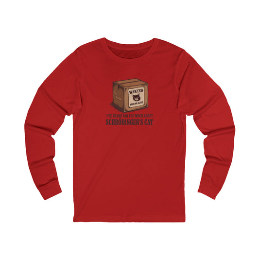Schrödinger’s Cat — Big Bang Theory Long Sleeve (Light)