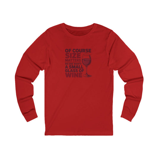 Big Glass Energy — Wine Lover Retro Long Sleeve (Light)
