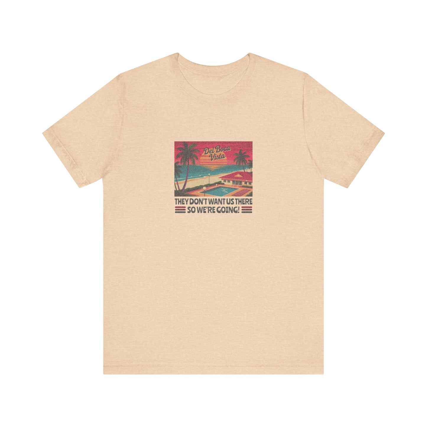 Del Boca Vista (We’re Going!) — Seinfeld Retro Tee (Light)