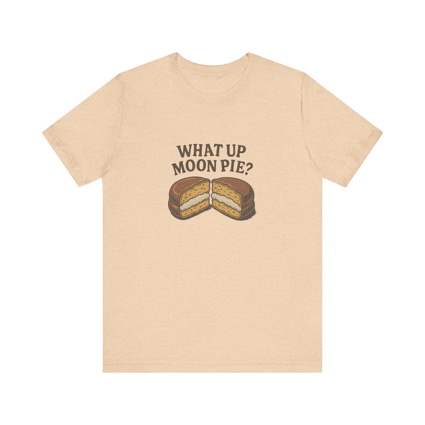 What Up, Moon Pie? — Big Bang Theory Retro Tee (Light)