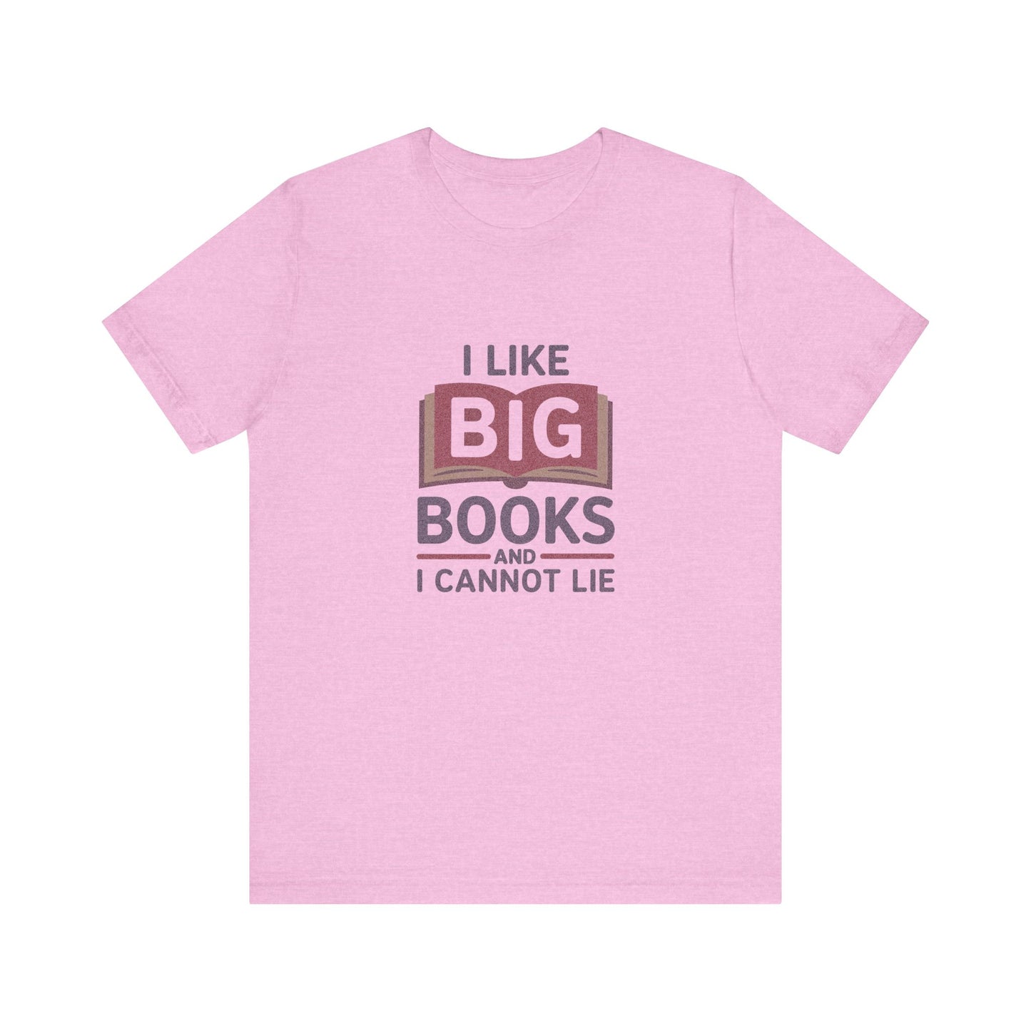 I Like Big Books and I Cannot Lie — Bibliophile Retro Tee (Light)