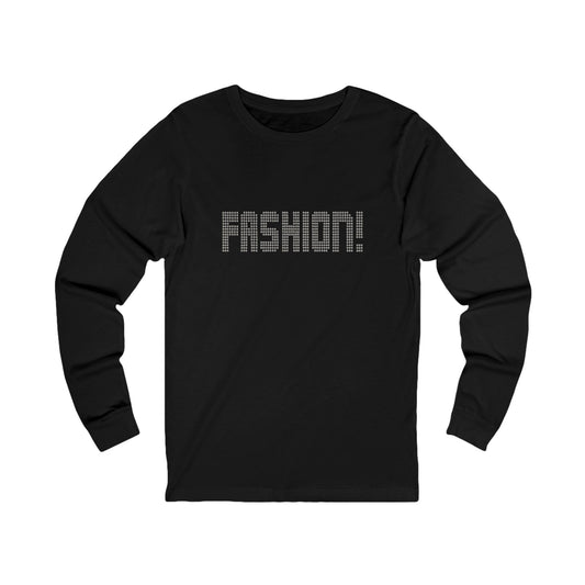 FASHION! — Psych Faux Rhinestones Long Sleeve (Dark)