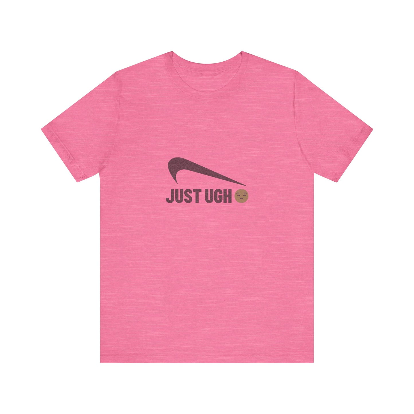 Just Ugh π Athletic Parody β Retro Workout Tee (Light)