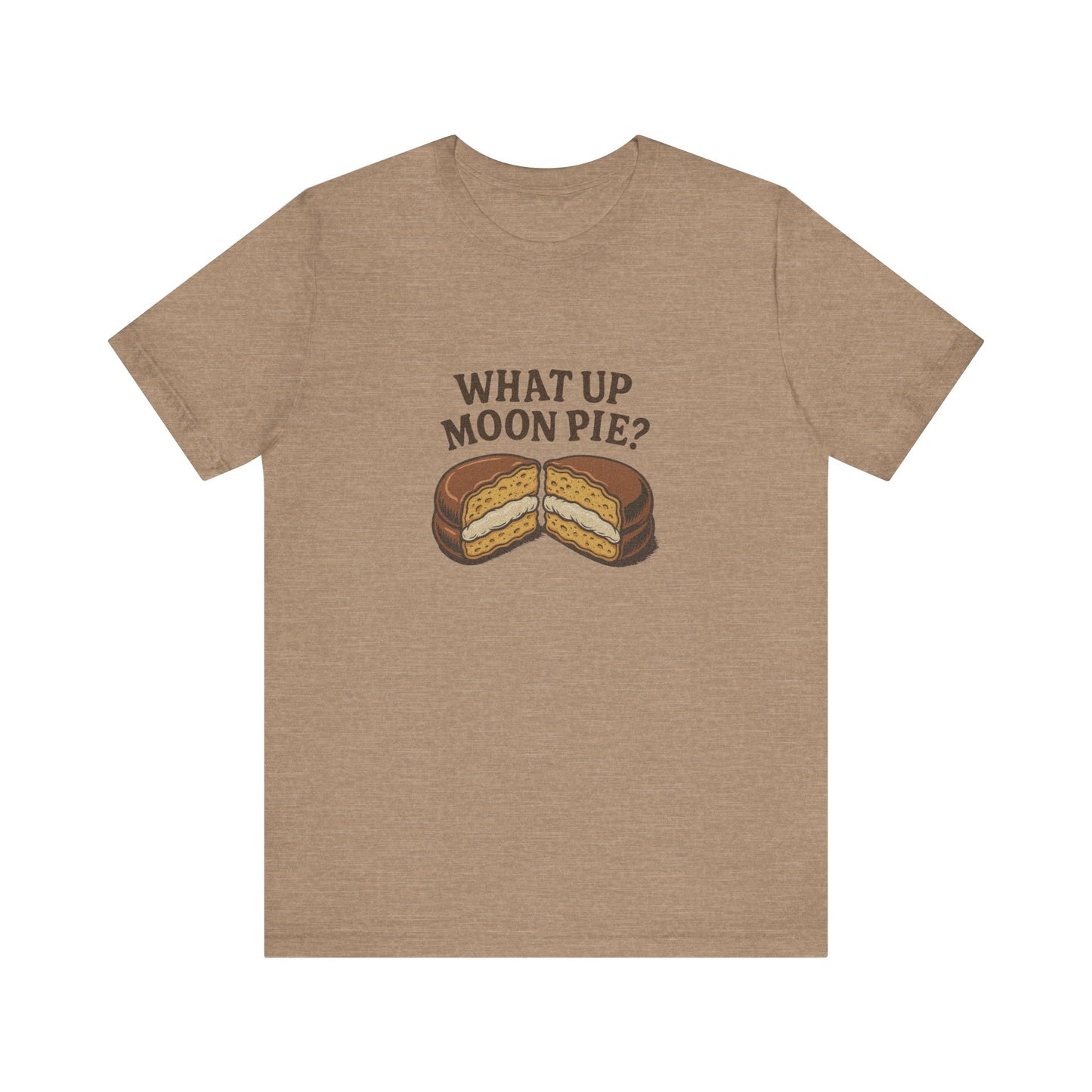 What Up, Moon Pie? — Big Bang Theory Retro Tee (Light)
