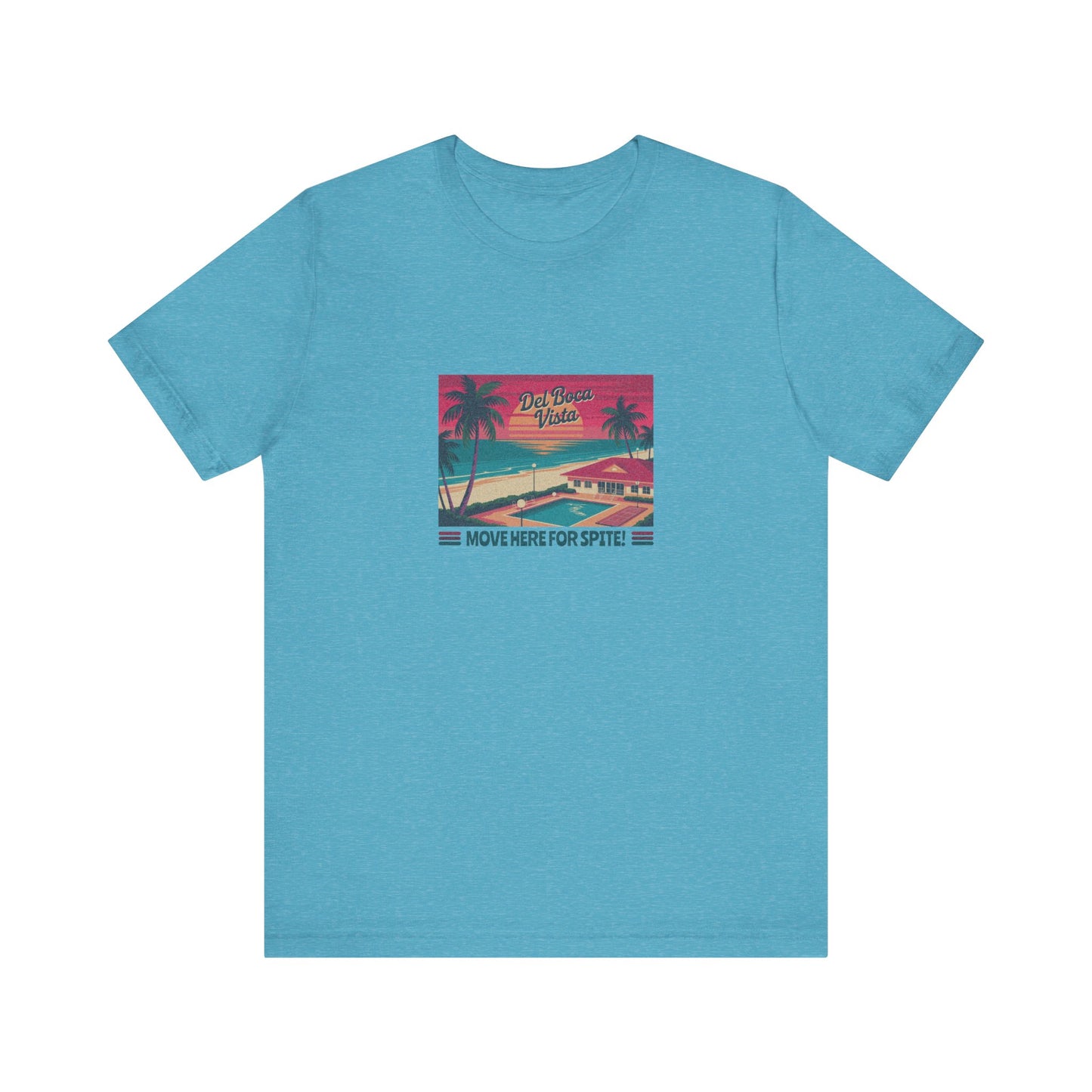 Del Boca Vista (Move Here For Spite!) — Seinfeld Retro Tee (Light)