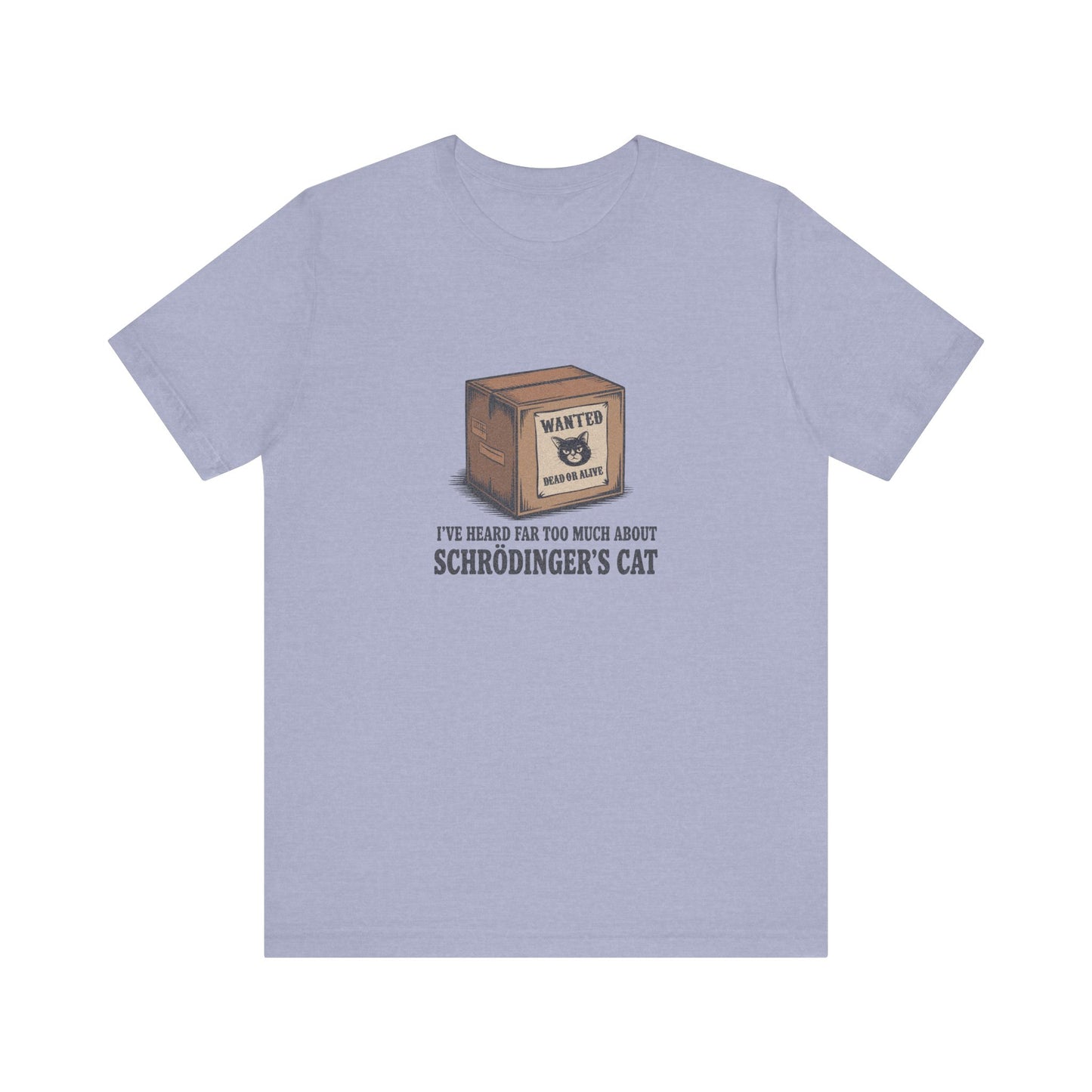 Schrödinger’s Cat — Big Bang Theory Retro Tee (Light)
