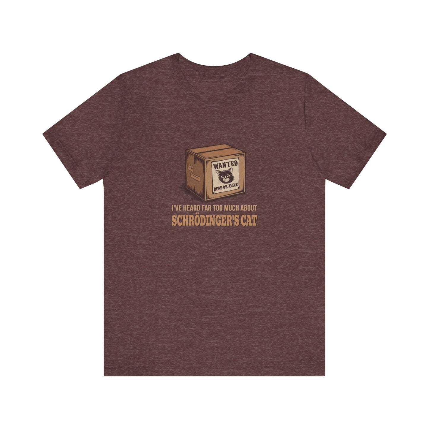 Schrödinger’s Cat — Big Bang Theory Retro Tee (Dark)