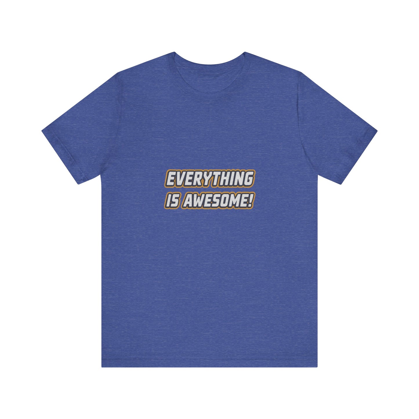 Everything is Awesome! — The LEGO Movie-Inspired Retro Tee (Dark)