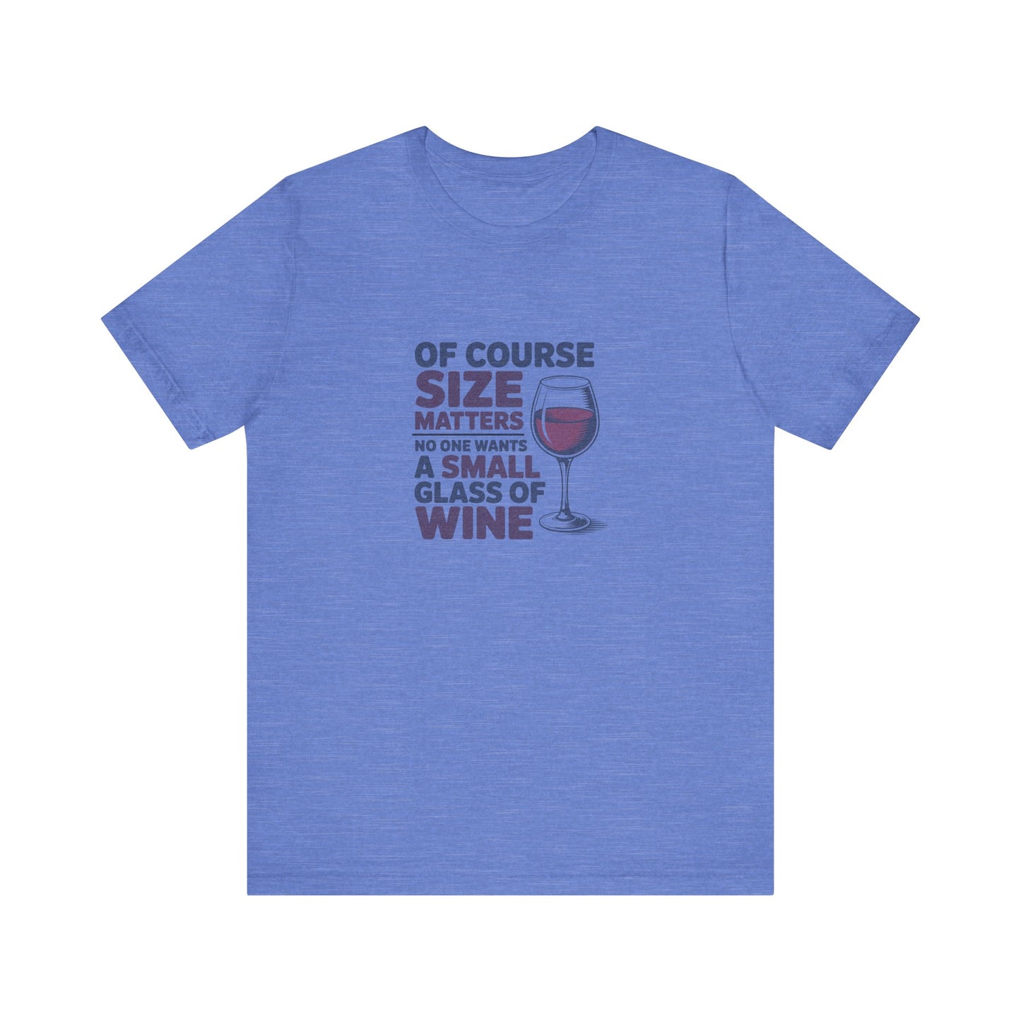 Big Glass Energy — Wine Lover Retro Tee (Light)