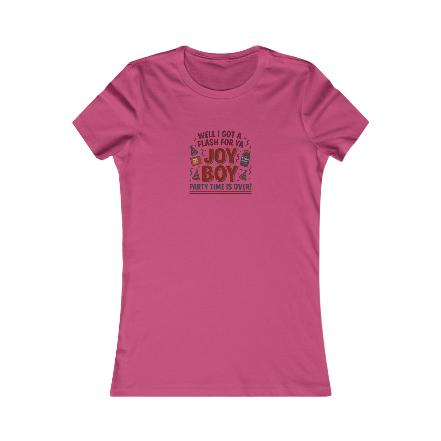 Joy Boy — Seinfeld Library Investigator Women's Tee (Light)