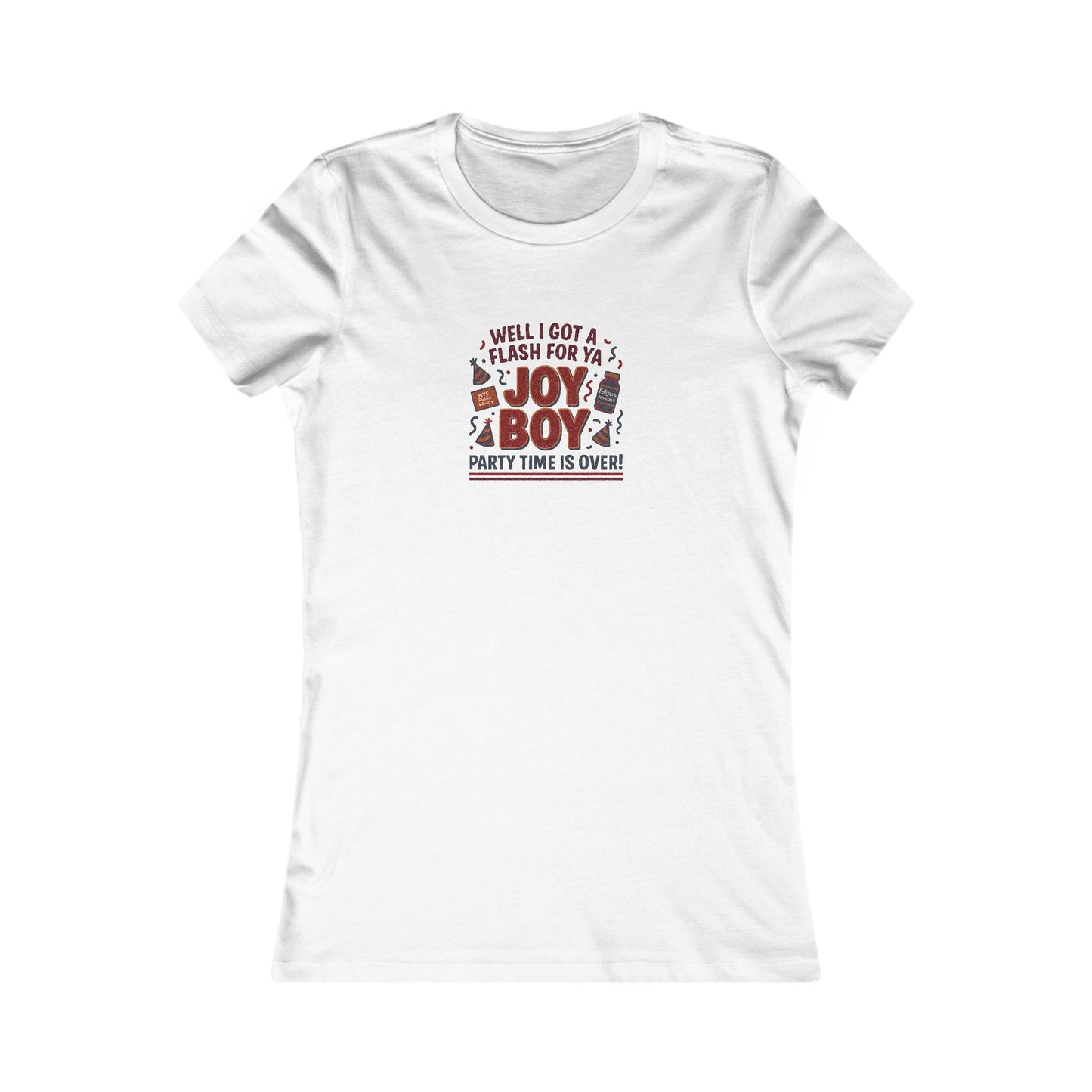 Joy Boy — Seinfeld Library Investigator Women's Tee (Light)