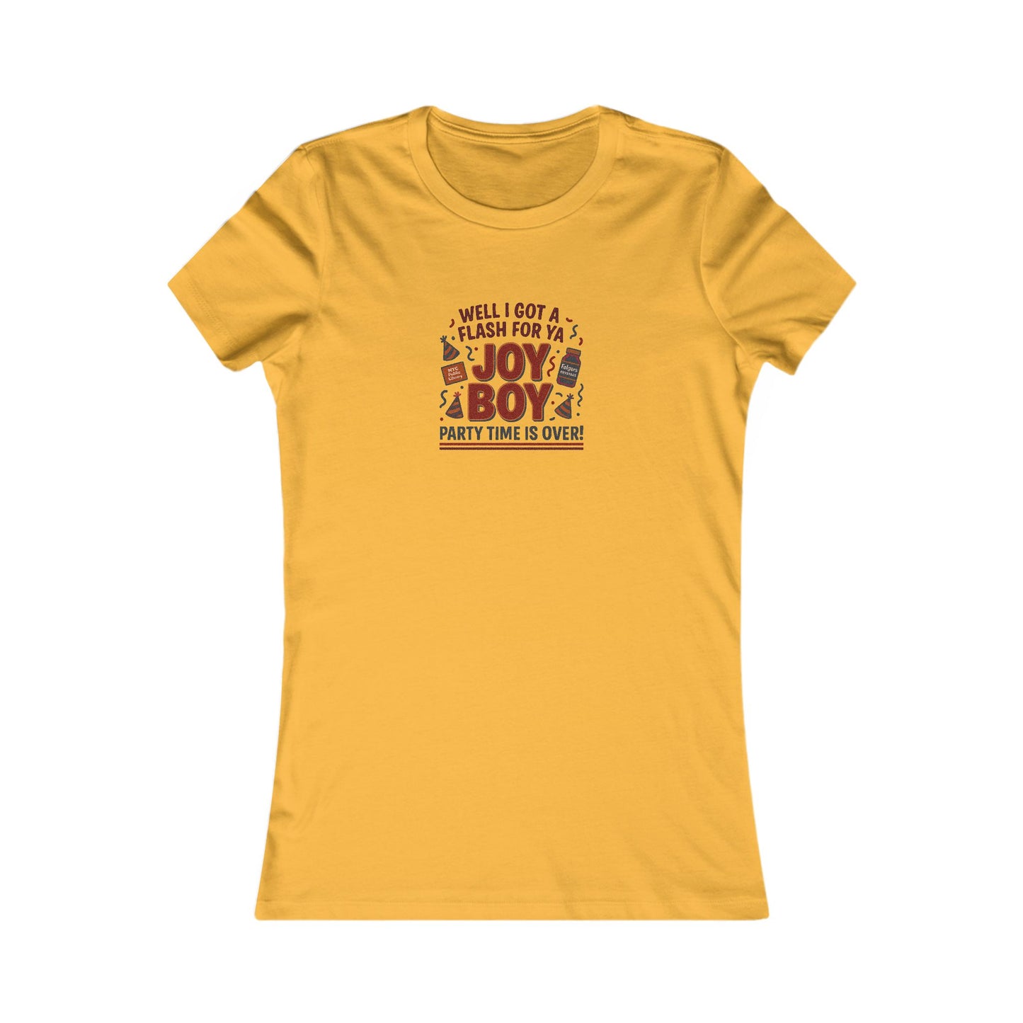 Joy Boy — Seinfeld Library Investigator Women's Tee (Light)