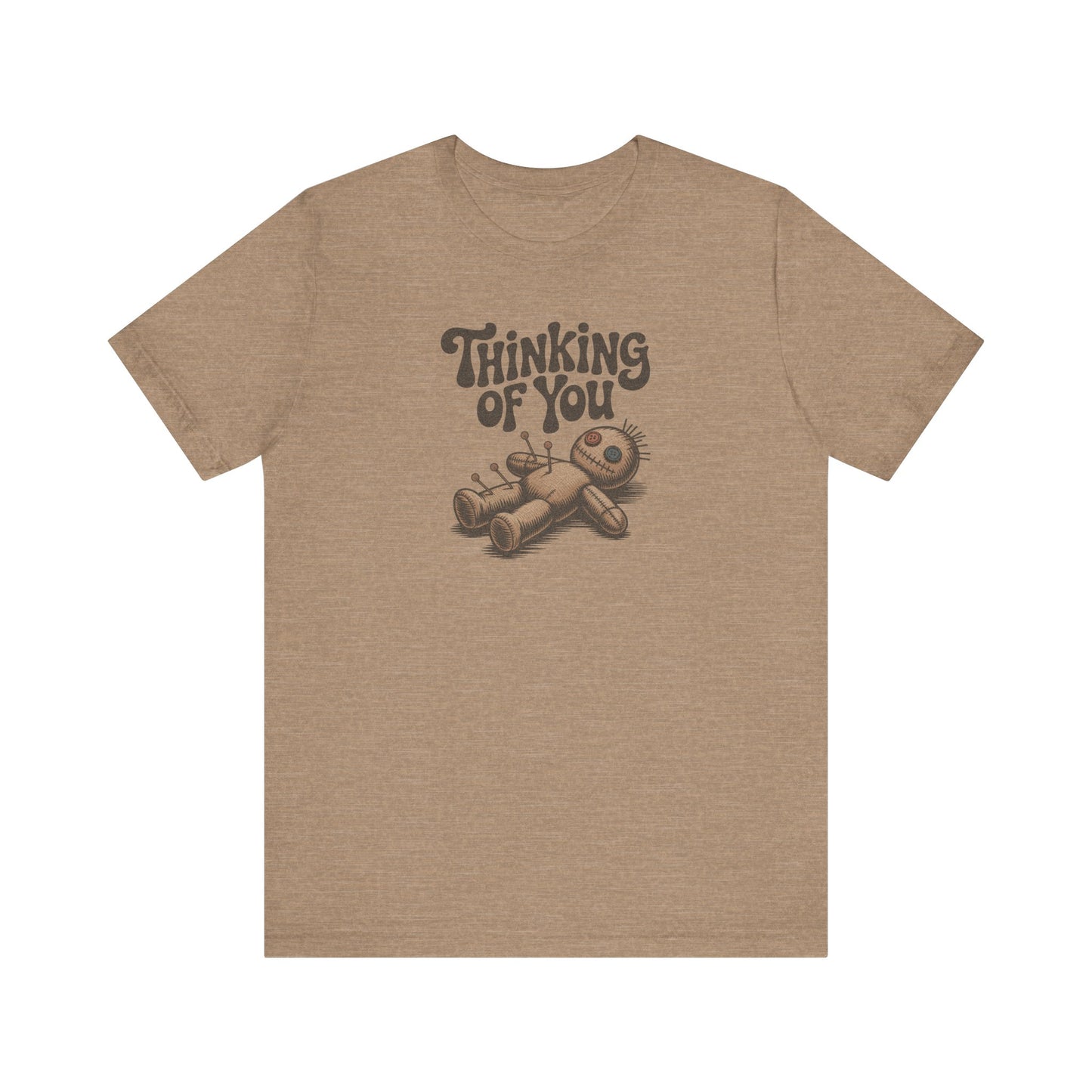 The Voodoo That You Do, So Well — Retro Voodoo Doll Tee (Light)