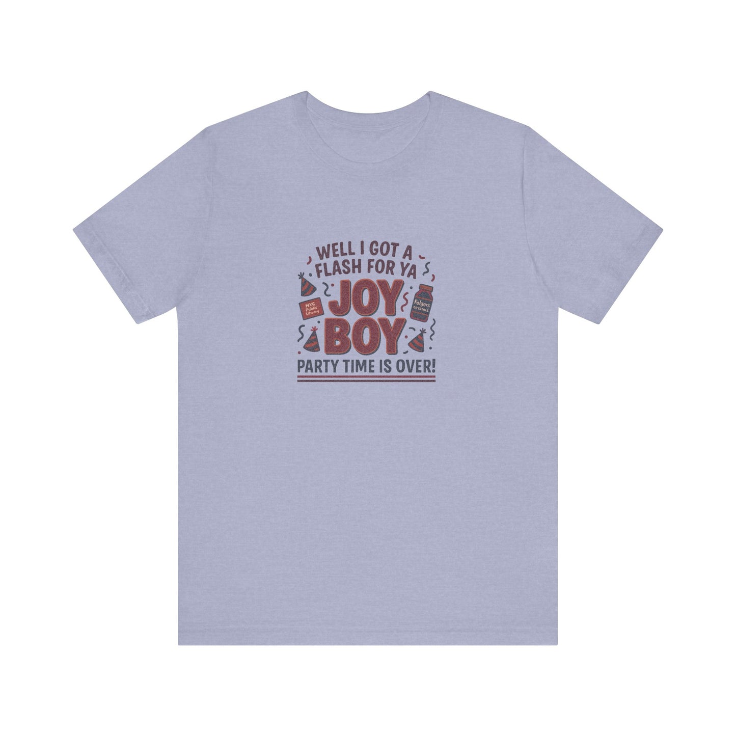 Joy Boy — Seinfeld Library Investigator Retro Tee (Light)