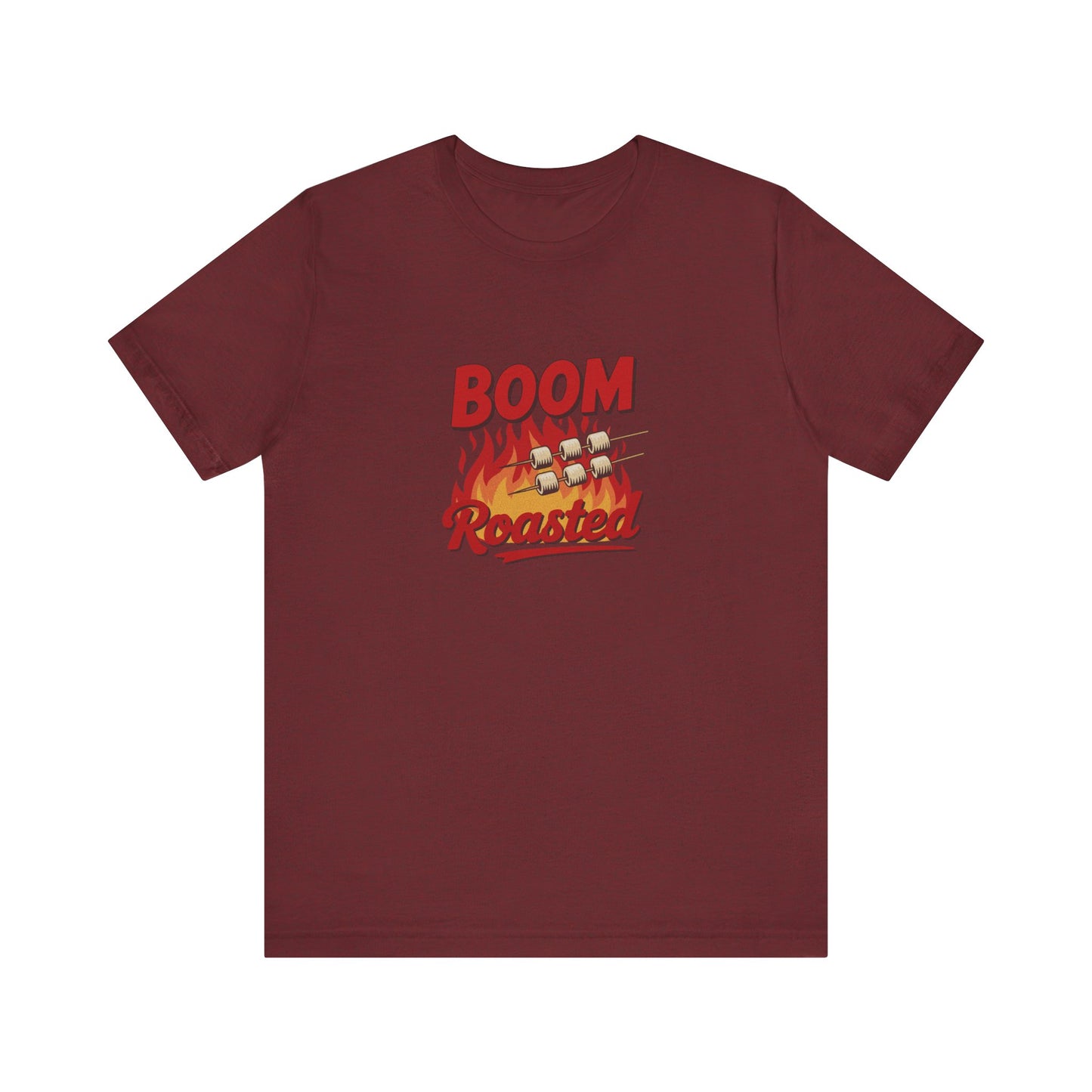 Boom, Roasted — Michael Scott Retro Tee (Dark)