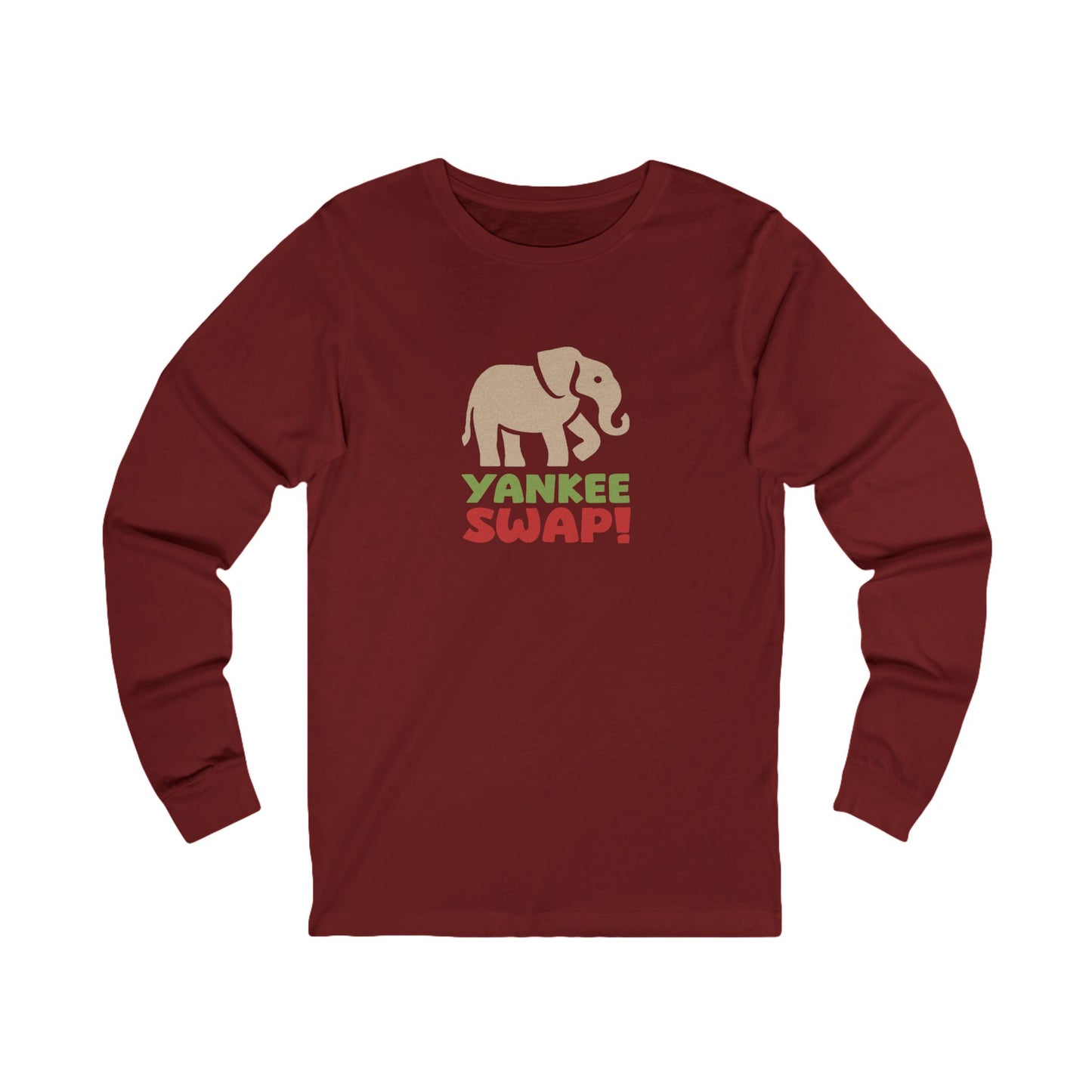Yankee Swap! Christmas Party — Michael Scott Retro Long Sleeve (Dark)