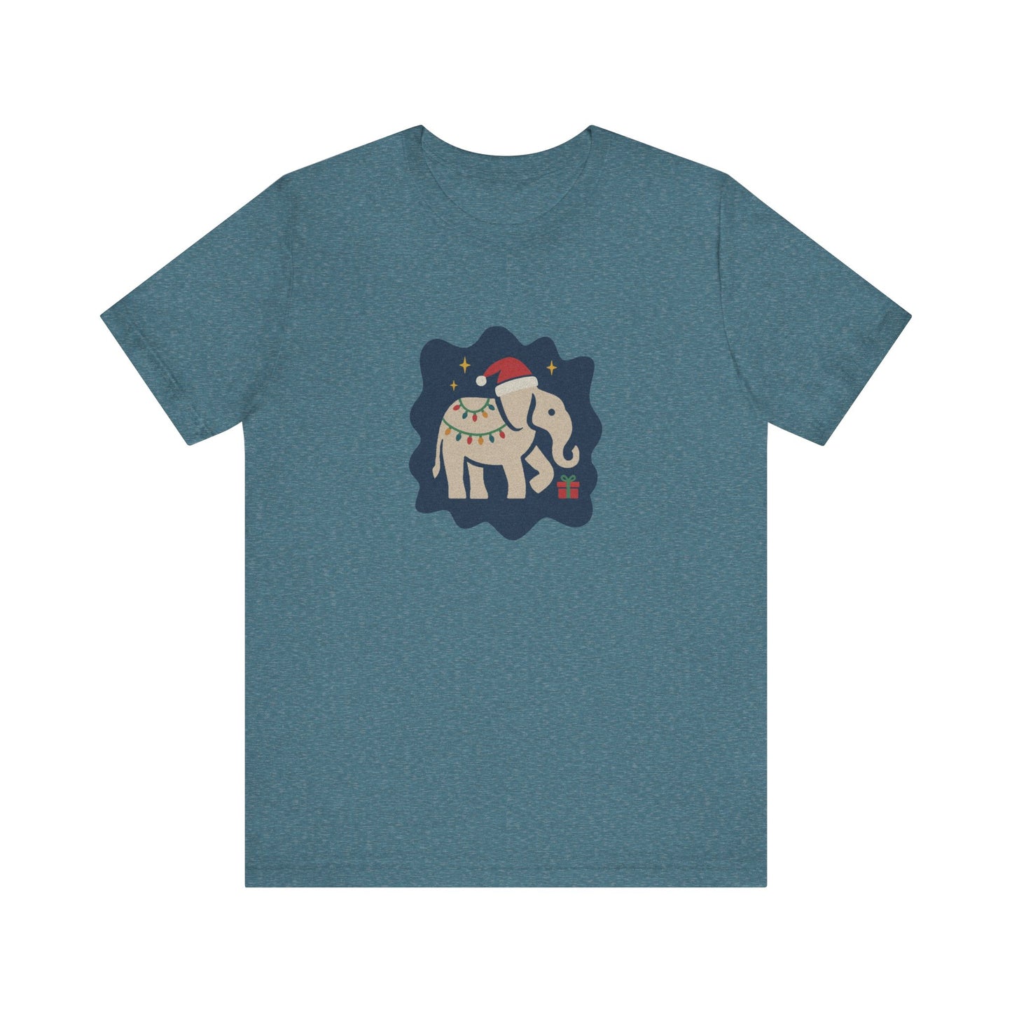 White Elephant Season — Retro Christmas Graphic Tee (Light)