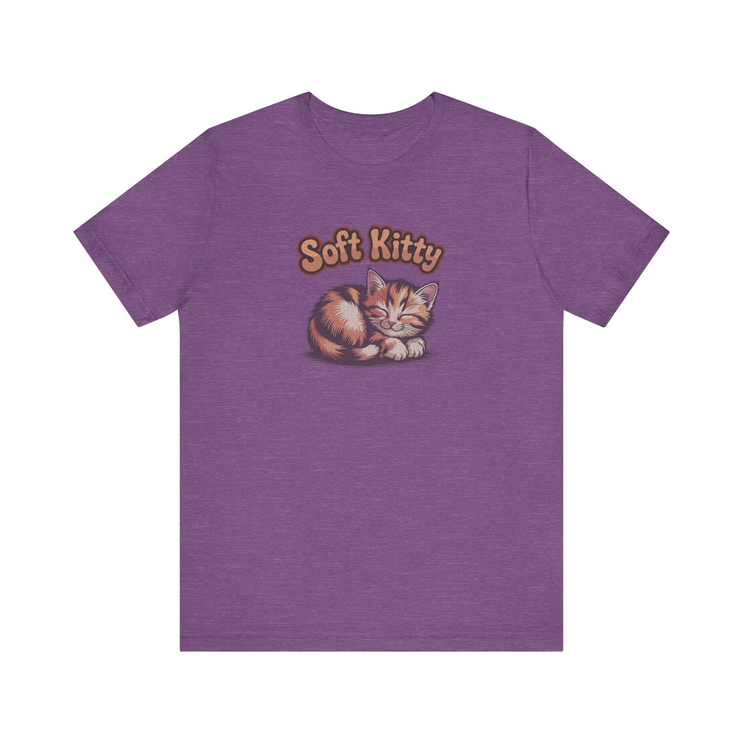 Soft Kitty Sick-Day Lullaby — Big Bang Theory Retro Tee (Light)