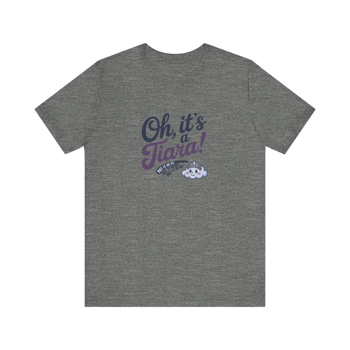 Oh, It’s a Tiara! (Put It On Me!) — Amy Farrah Fowler Retro Tee (Light)