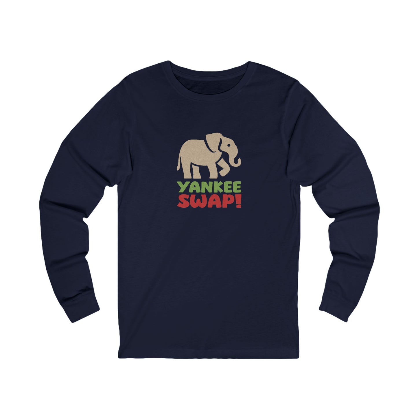 Yankee Swap! Christmas Party — Michael Scott Retro Long Sleeve (Dark)