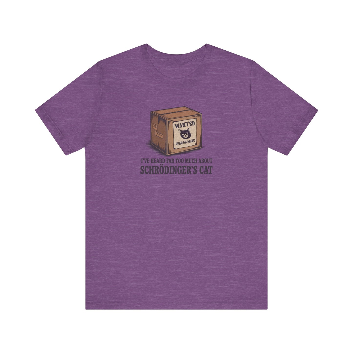 Schrödinger’s Cat — Big Bang Theory Retro Tee (Light)