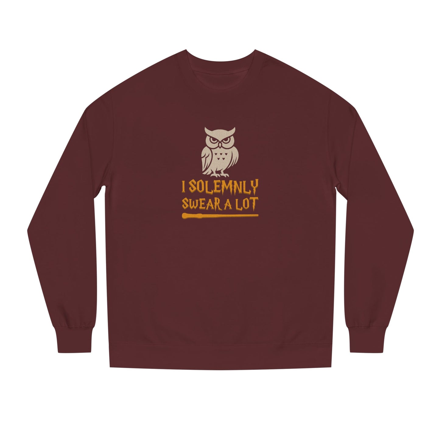 I Solemnly Swear a Lot — Harry Potter Retro Sweatshirt (Dark)
