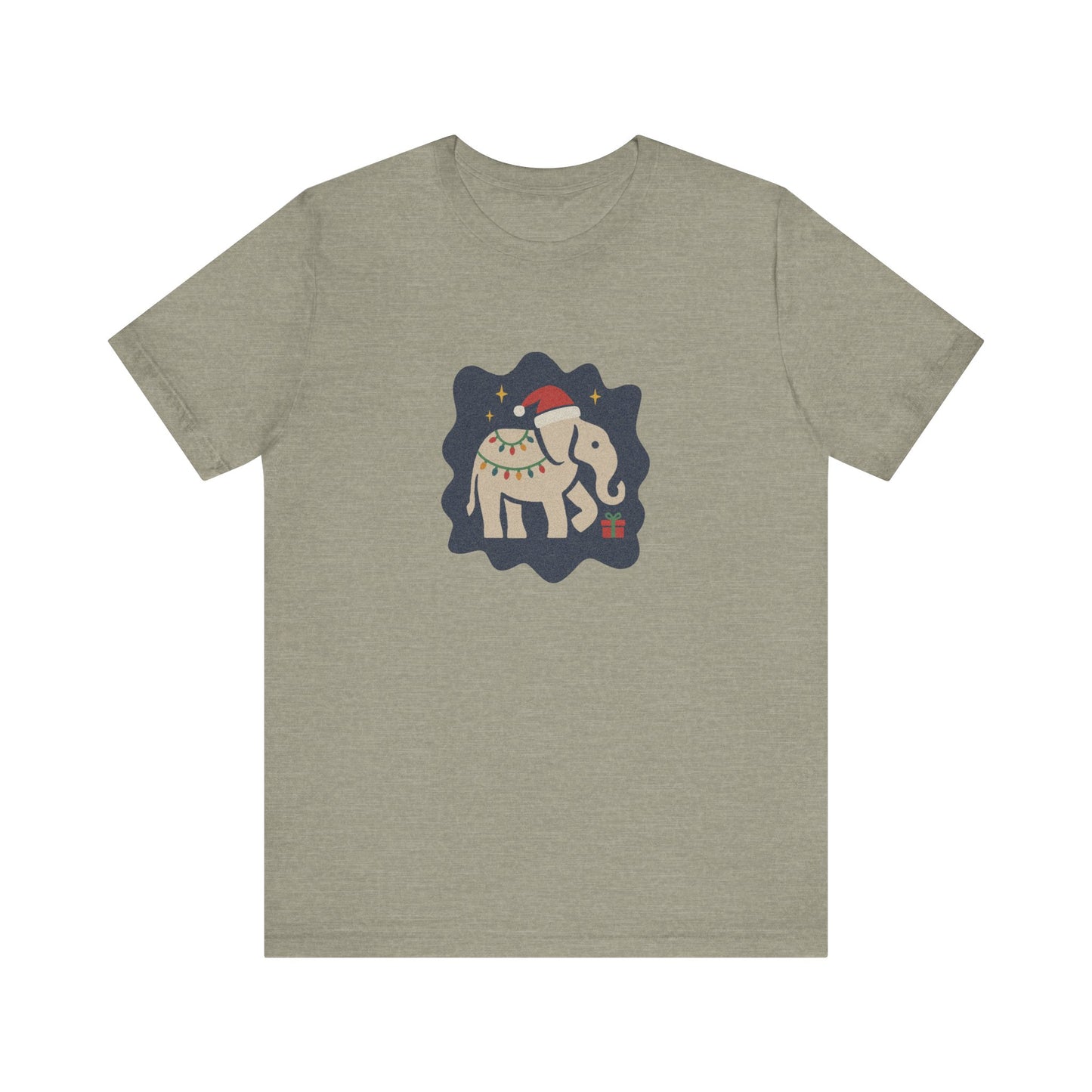 White Elephant Season — Retro Christmas Graphic Tee (Light)
