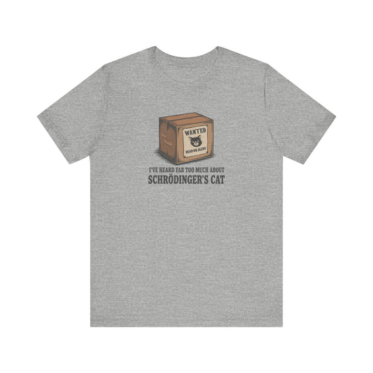 Schrödinger’s Cat — Big Bang Theory Retro Tee (Light)