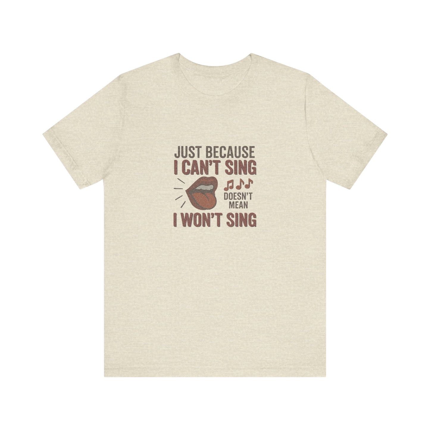 Sing Like Nobody’s Listening — Retro Tee (Light)