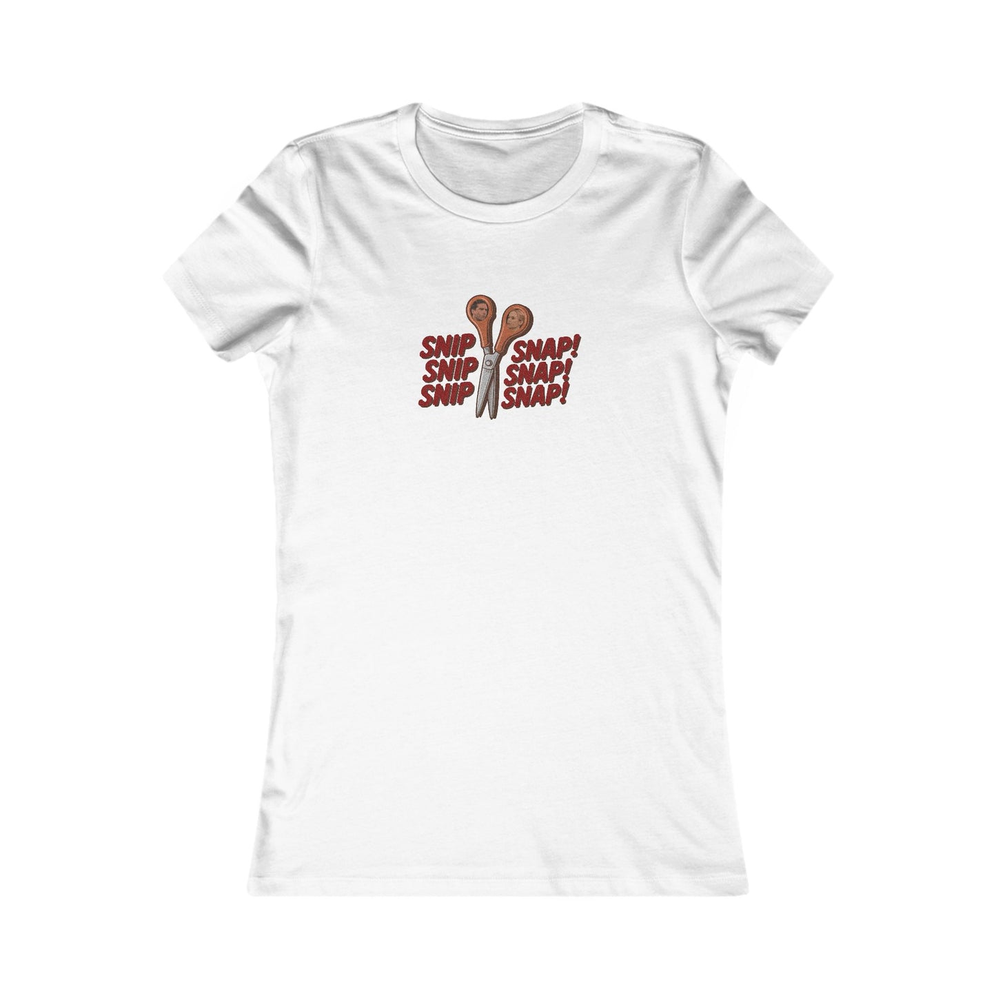 Snip Snap! — Michael Scott Vasectomy Retro Women's Tee (Light)