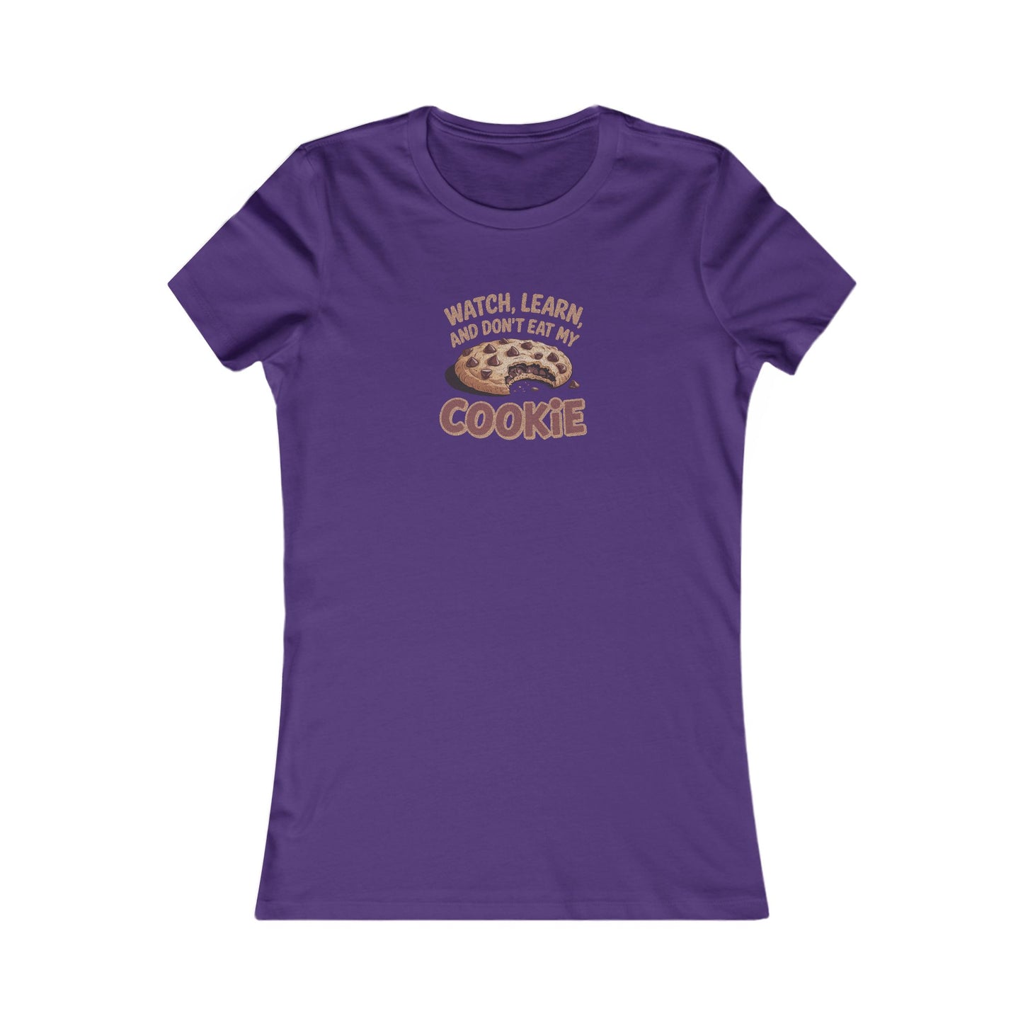 Don’t Eat My Cookie — Friends Phoebe Buffay Retro Women's Tee (Dark)