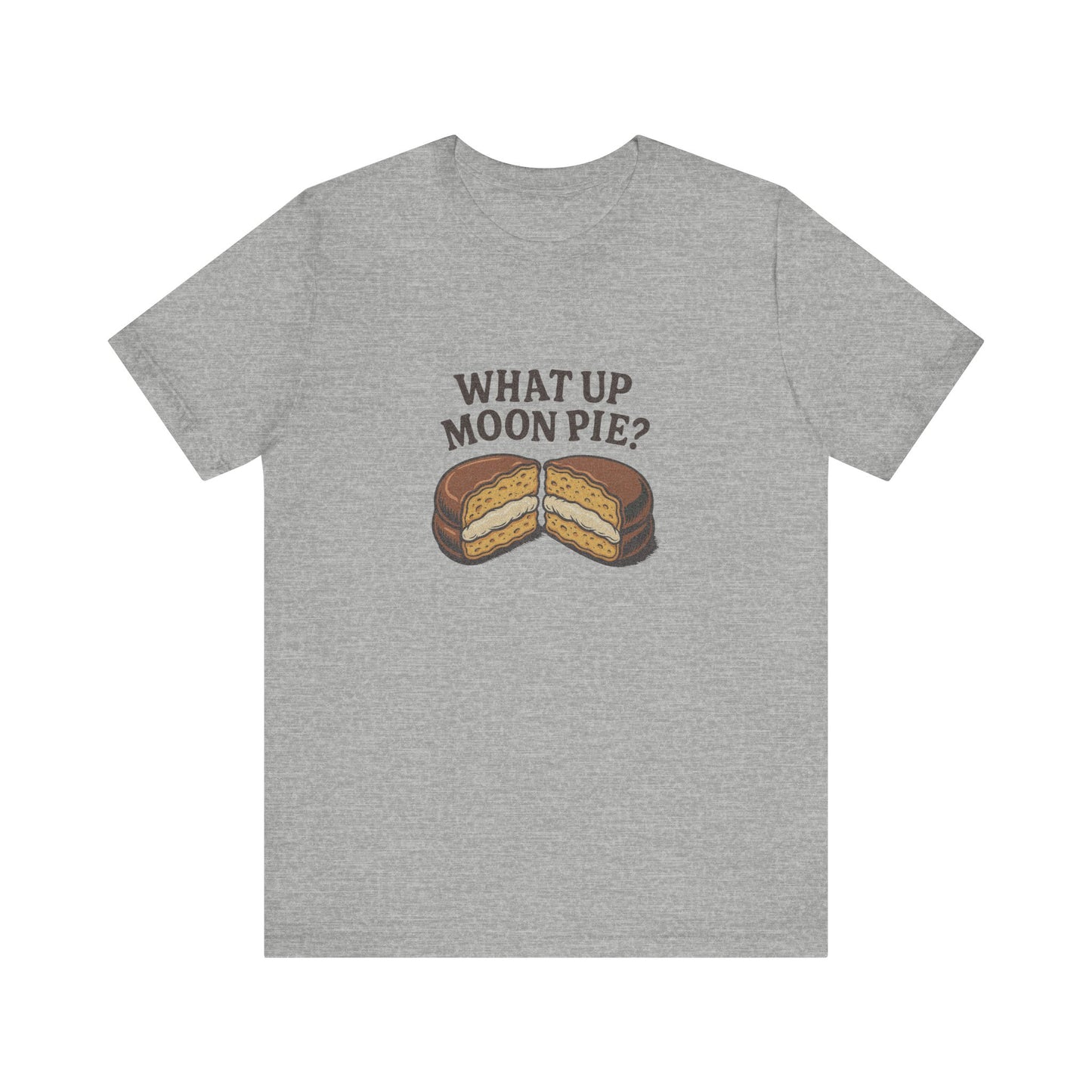 What Up, Moon Pie? — Big Bang Theory Retro Tee (Light)