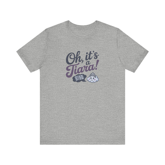 Oh, It’s a Tiara! (Put It On Me!) — Amy Farrah Fowler Retro Tee (Light)