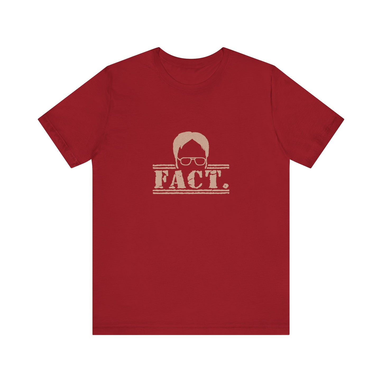 Dwight Schrute FACT. — The Office-Inspired Retro Tee (Dark)