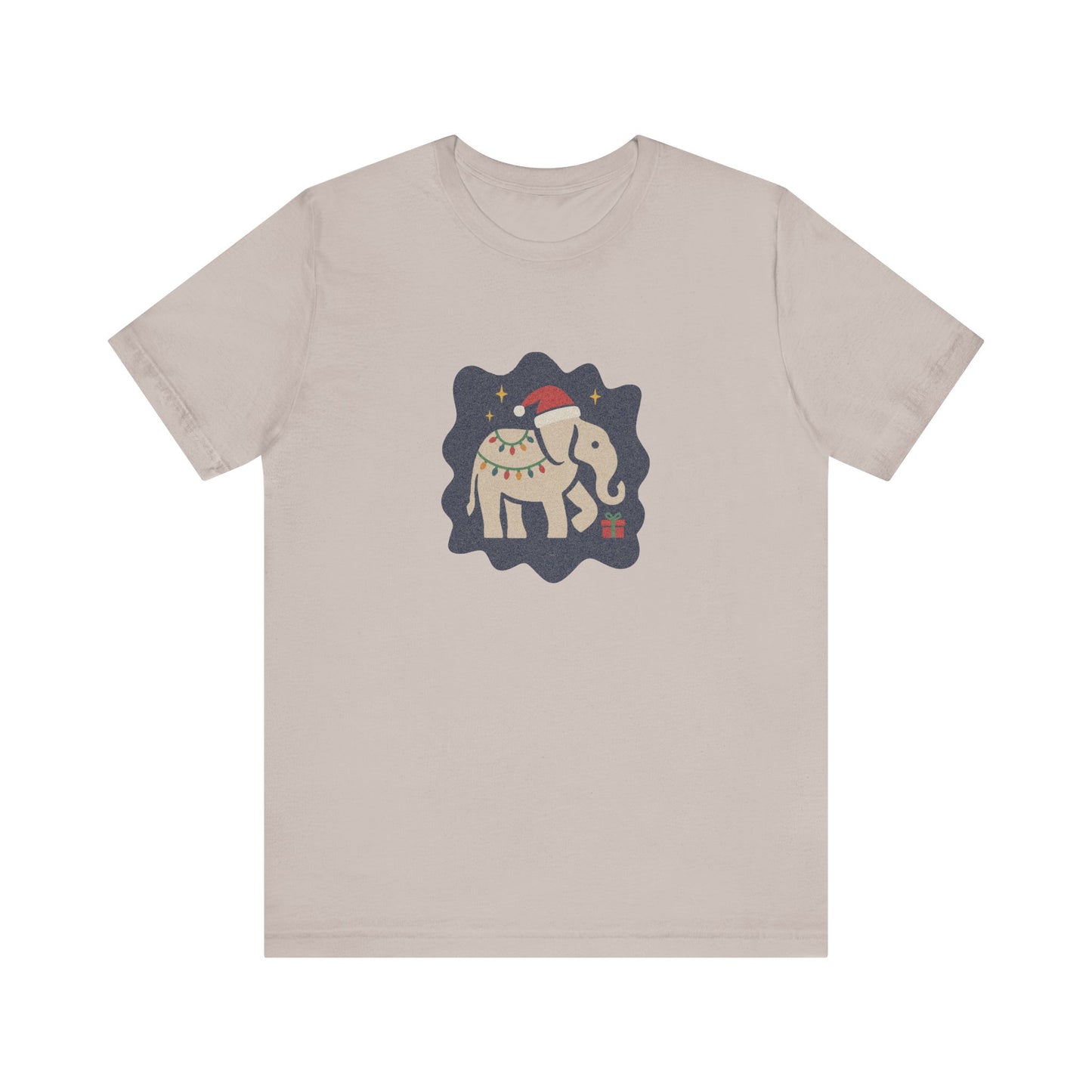 White Elephant Season — Retro Christmas Graphic Tee (Light)