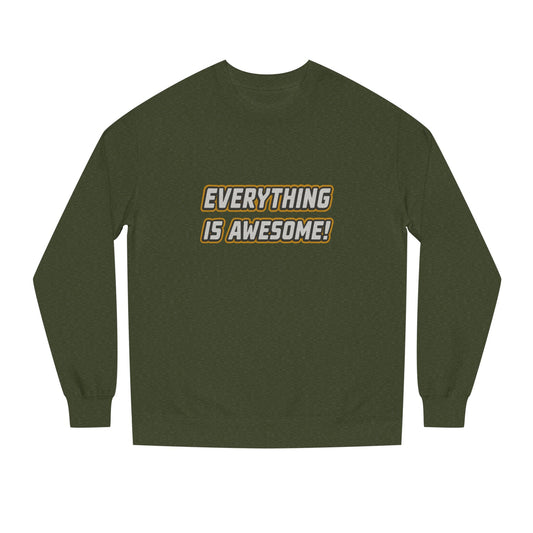 Everything is Awesome! — The LEGO Movie-Inspired Retro Sweatshirt (Dark)