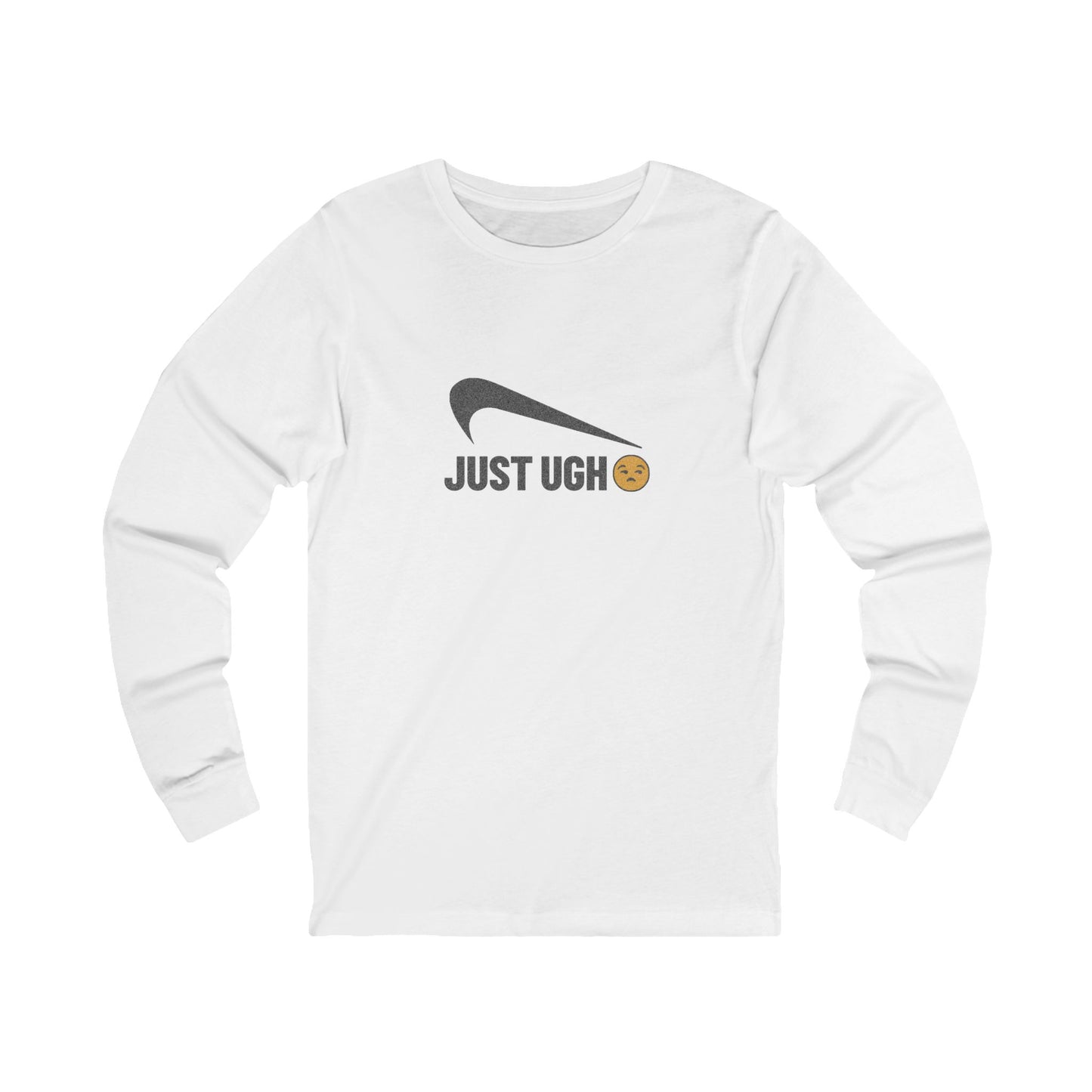Just Ugh π Athletic Parody β Retro Workout Long Sleeve (Light)