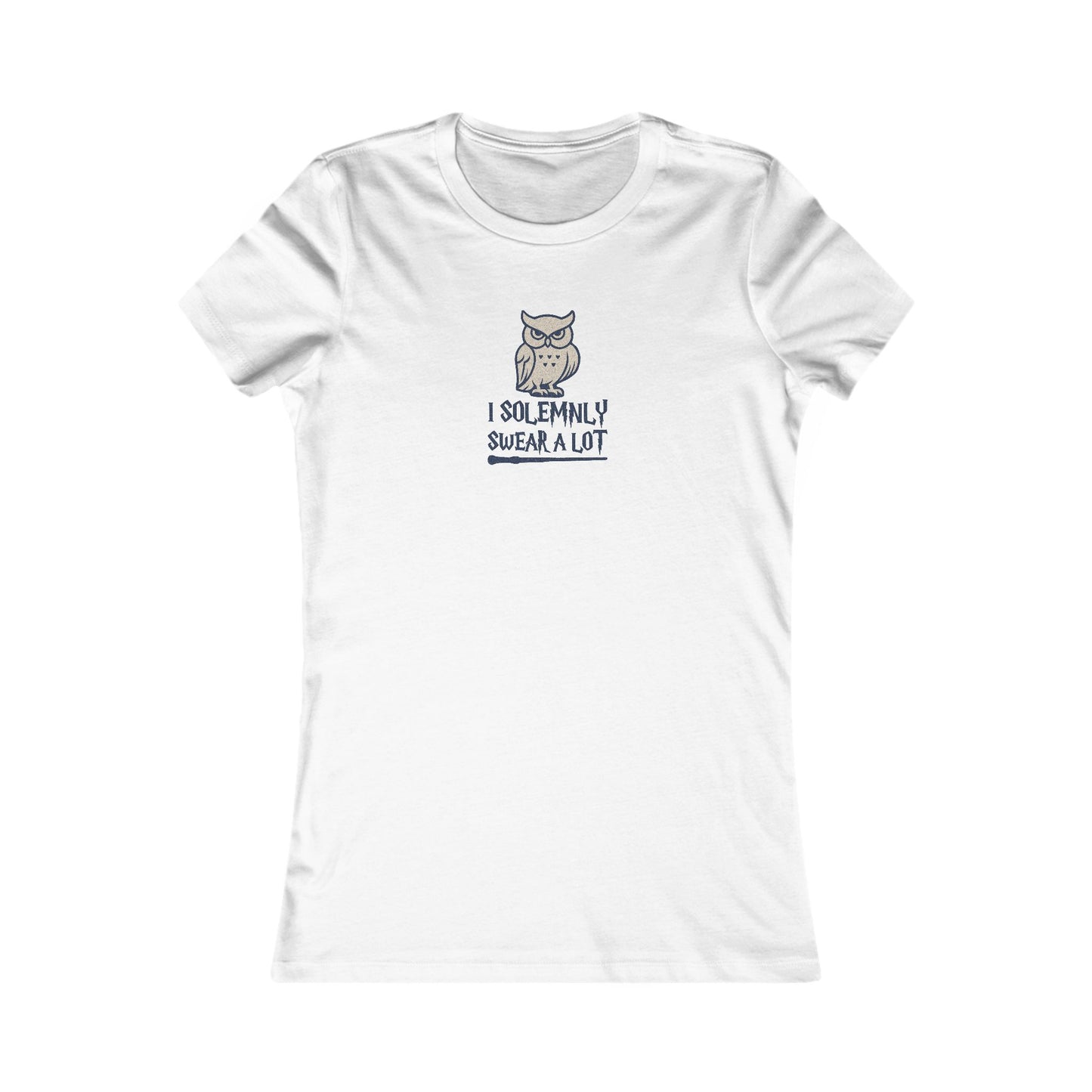I Solemnly Swear a Lot — Harry Potter Retro Women's Tee (Light)