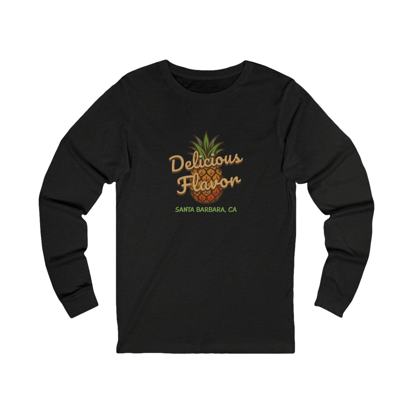Delicious Flavor — Santa Barbara Pineapple Long Sleeve (Dark)