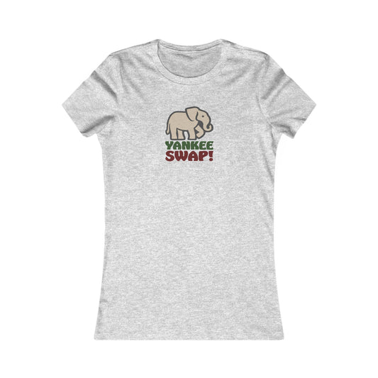 Yankee Swap! Christmas Party — Michael Scott Retro Women's Tee (Light)