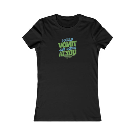 I Could Vomit Just Looking At You — Dorothy Zbornak Retro Women's Tee (Dark)