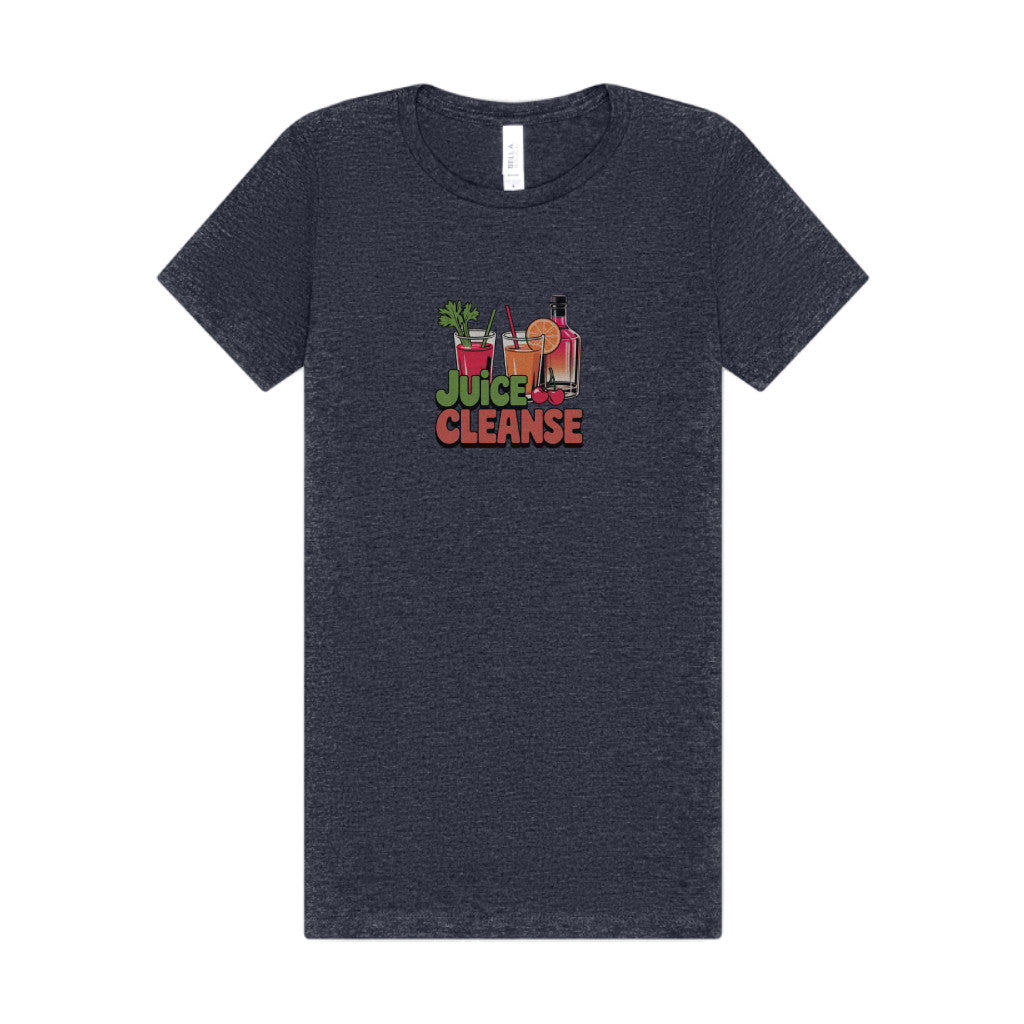 Juice Cleanse Liquid Diet — Boozy Brunch Retro Women's Tee (Dark)