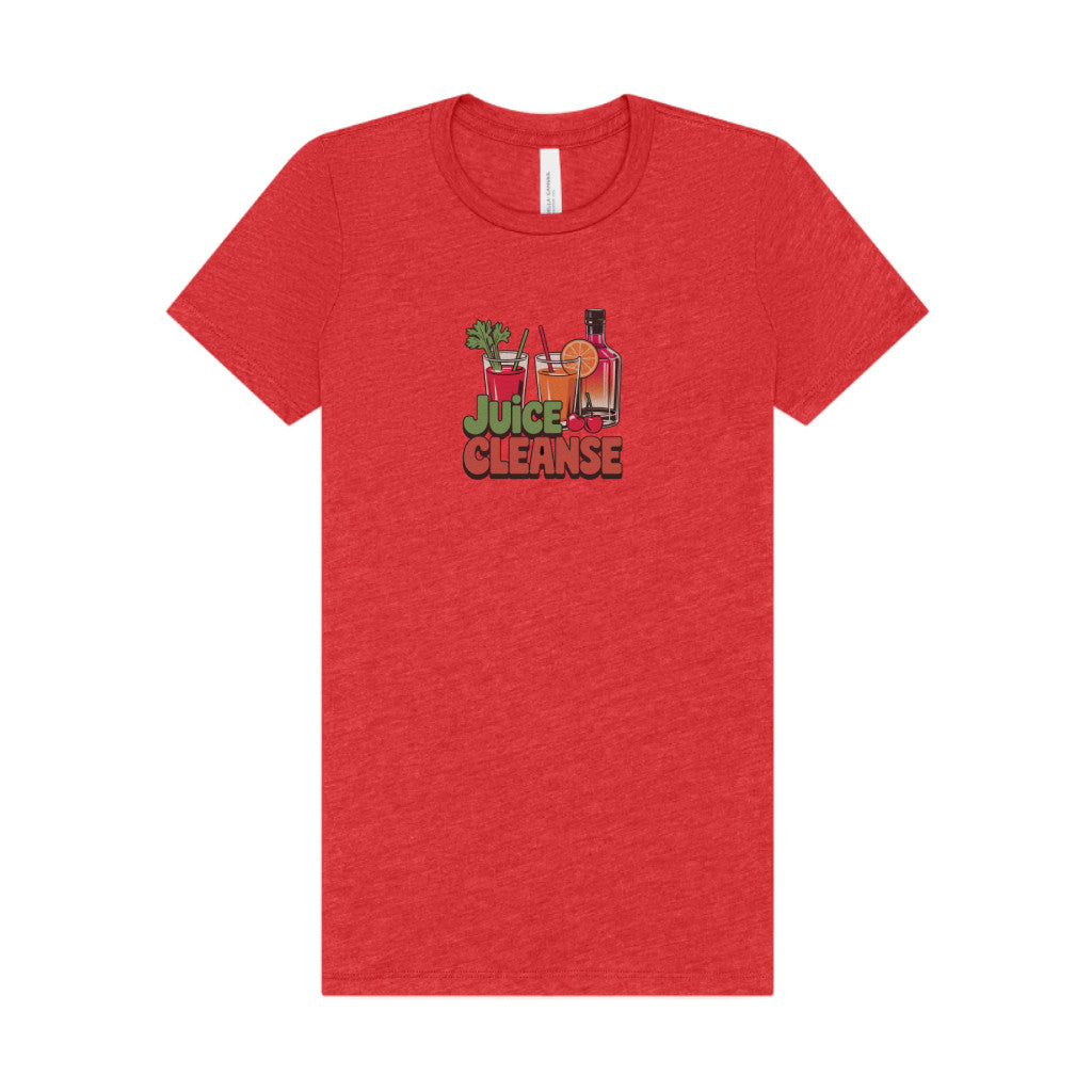 Juice Cleanse Liquid Diet — Boozy Brunch Retro Women's Tee (Light)