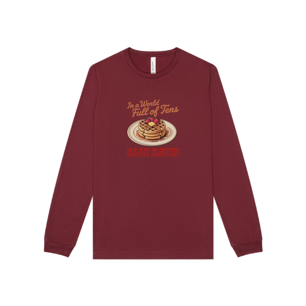 Be an Eleven — Stranger Things Retro Long Sleeve (Dark)