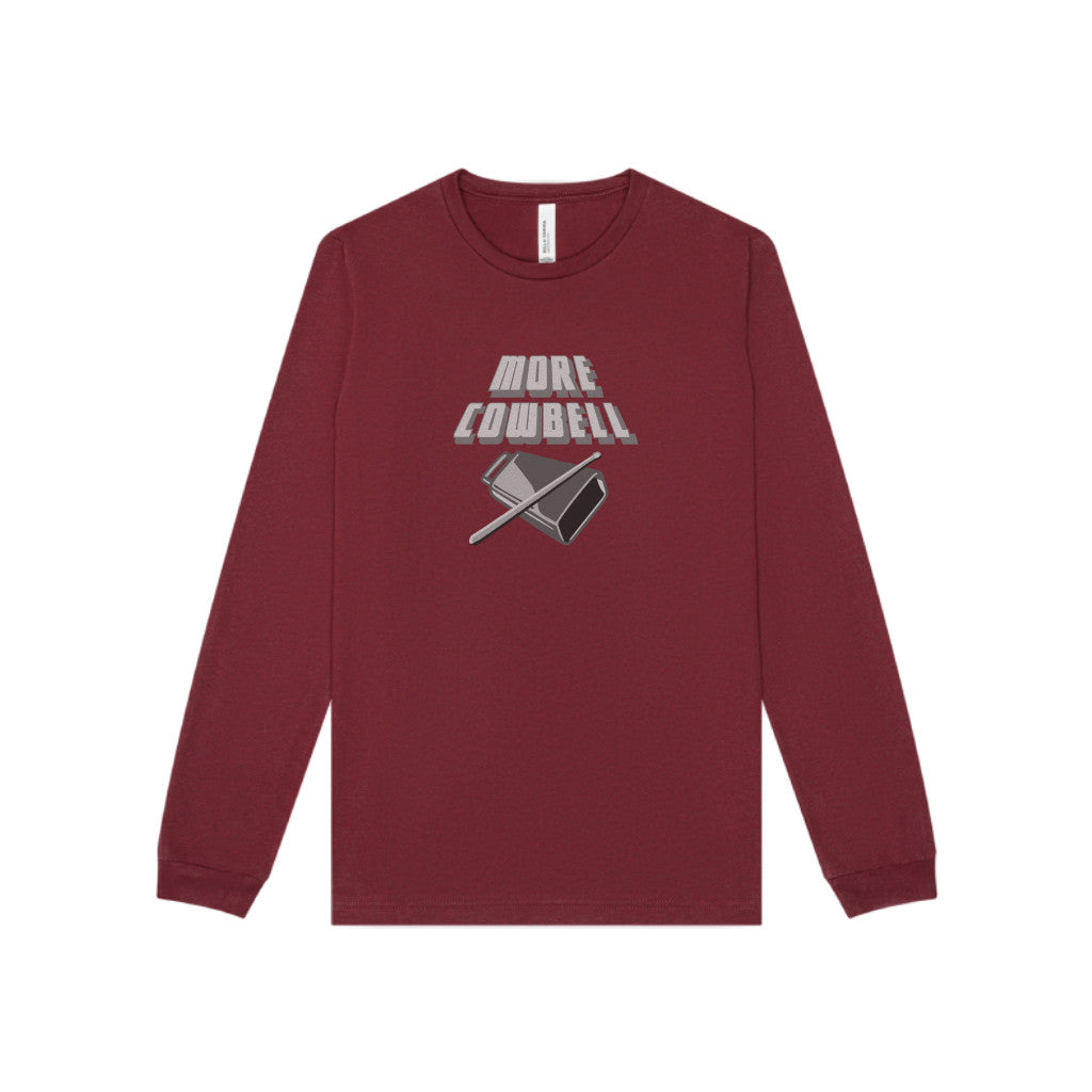 I Gotta Have More Cowbell! — SNL Sketch Retro Long Sleeve (Dark)