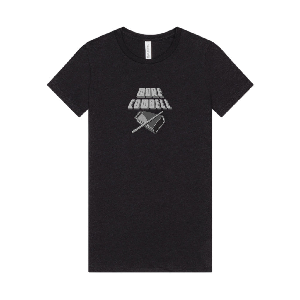 I Gotta Have More Cowbell! — SNL Sketch Retro Women's Tee (Dark)