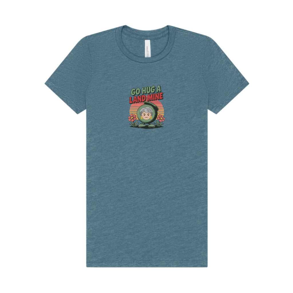 Go Hug a Land Mine — Dorothy Zbornak Retro Women's Tee (Light)