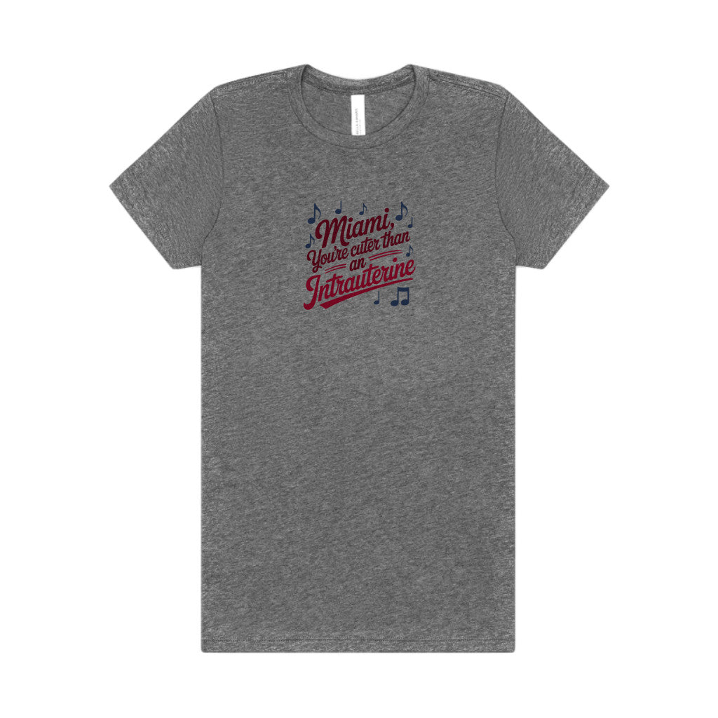 Cuter Than An Intrauterine — Golden Girls Women's Tee (Light)
